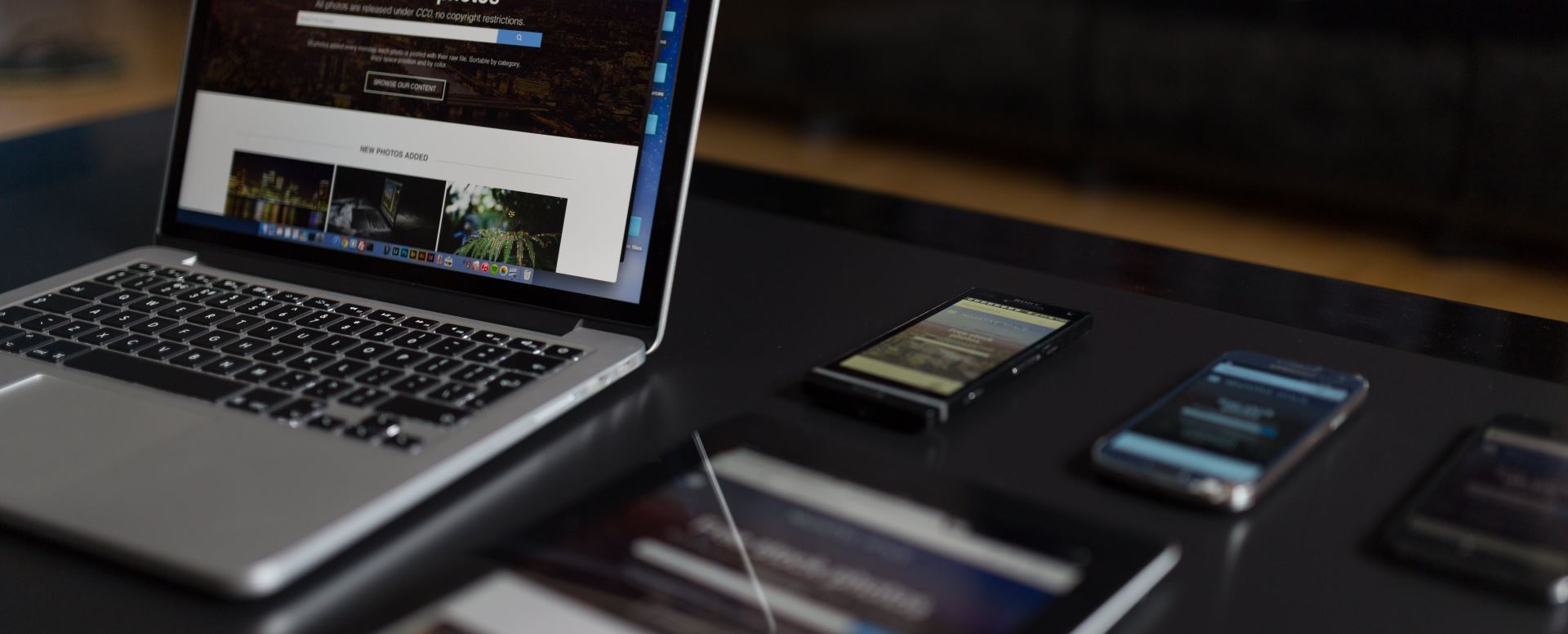 Laptop, Tablet, Mobile